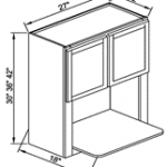 Microwave Wall Cabinet