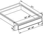 Knee drawer