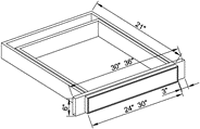 Knee drawer