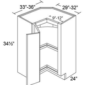SW - Lazy Susan Cabinet