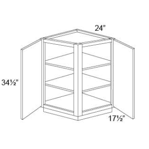 SG - Angle Base Cabinet 2 doors