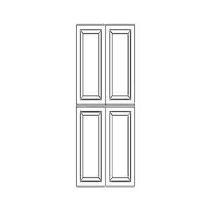 SG - Decorative Door For 42" Tall Wall Cabinet
