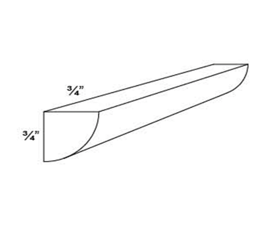 image106 SW - Quarter Round Molding