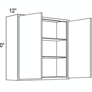 SG - 30″ High Wall Cabinets - Double Door