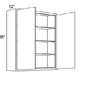 SG - 36″ High Wall Cabinets - Double Door