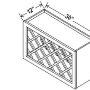 SW - Wall Wine Rack Cabinet